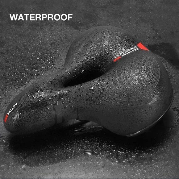 Oversized Bike Seat Cushion Comfort Memory Foam Padded Universal Fit Bicycle - Picture 6 of 9